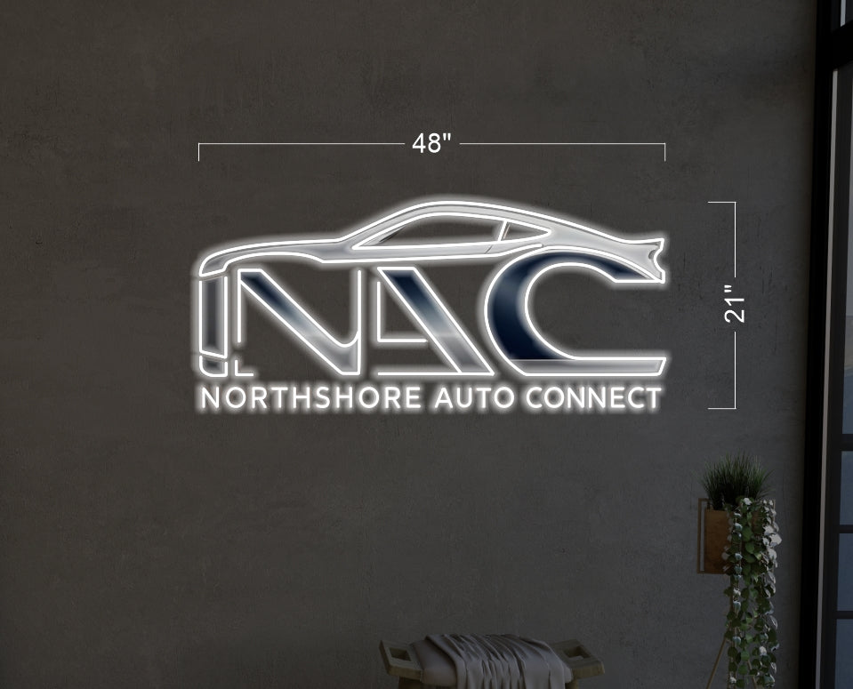 NORTHSHORE AUTO CONNECT | LED Neon Sign