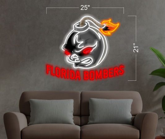 Florida Bombers | Led Neon Sign