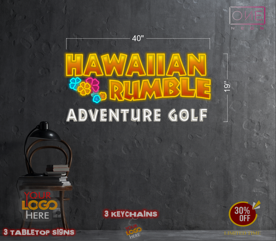 Hawaiian Rumble | Led Neon Sign
