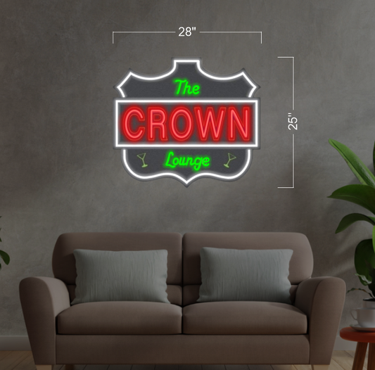The Crown lounge | Led Neon Sign