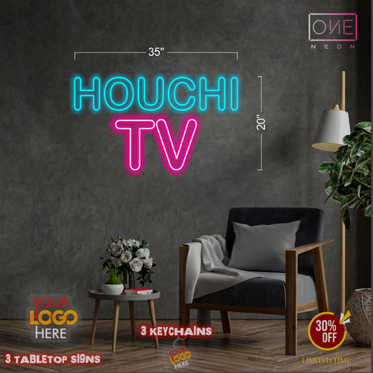 Houchi TV | Led Neon Sign