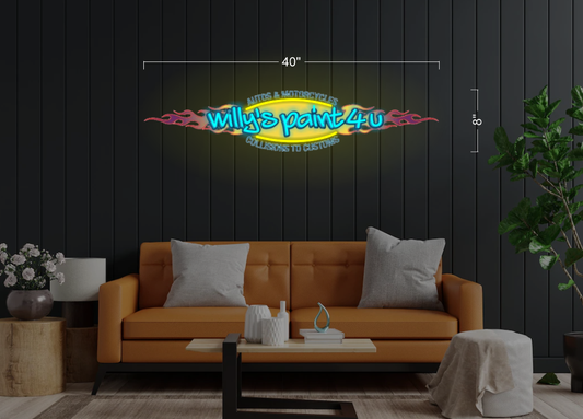 Paint 4u | LED Neon Sign (2 signs)