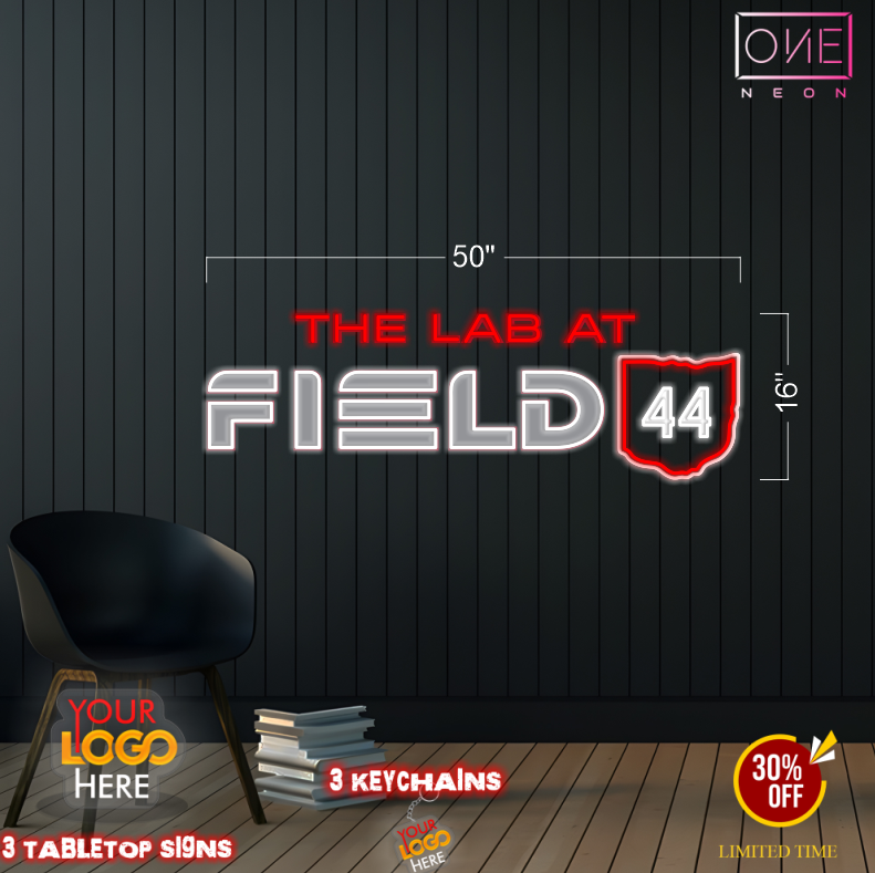 THE LAB AT FIELD 44 | Led Neon Sign