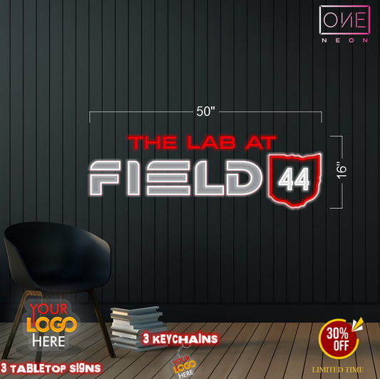 THE LAB AT FIELD 44 | Led Neon Sign
