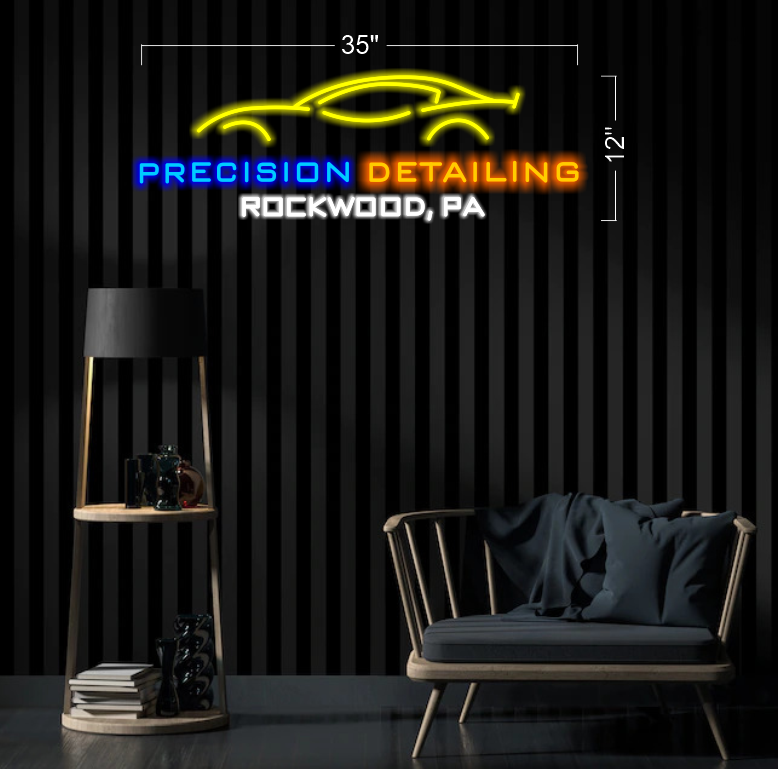 PRECISION DETAILING | LED Neon Sign