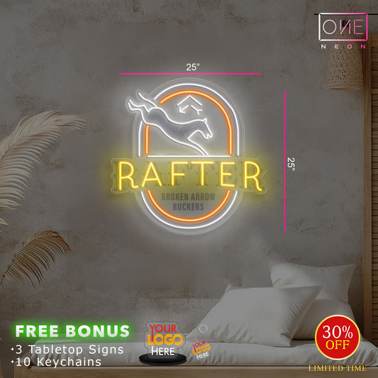 Rapter broken arrow bucker| Led Neon Sign