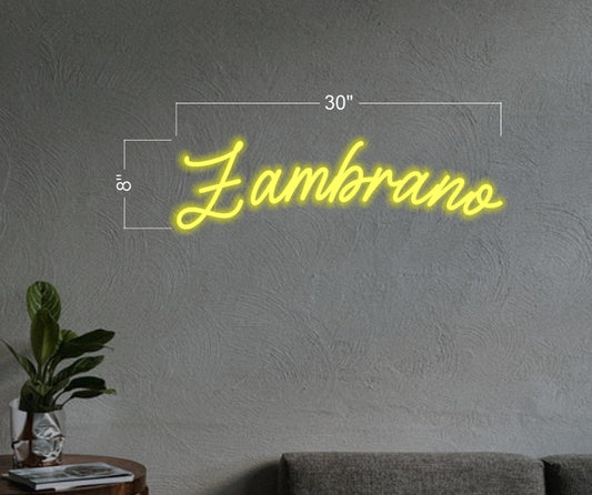 Zambrano | Led Neon Sign