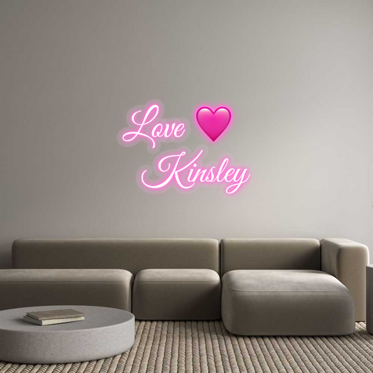 Custom Neon: Love 🩷
  Ki...