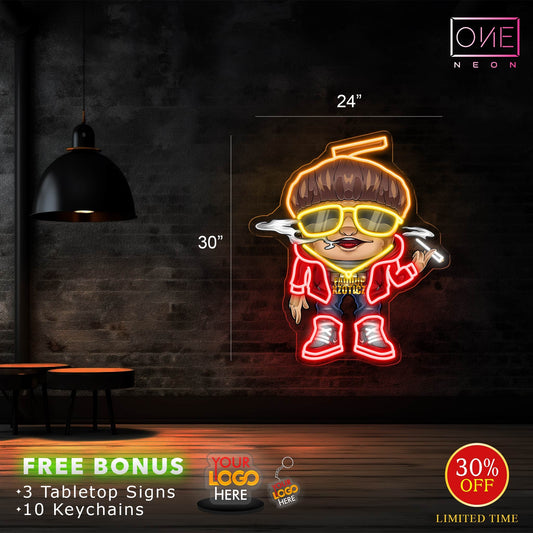 Neon Swag Kid | Led Neon Sign