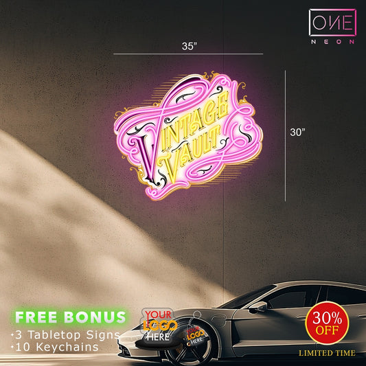 VINTAGE VAULT | Led Neon Sign