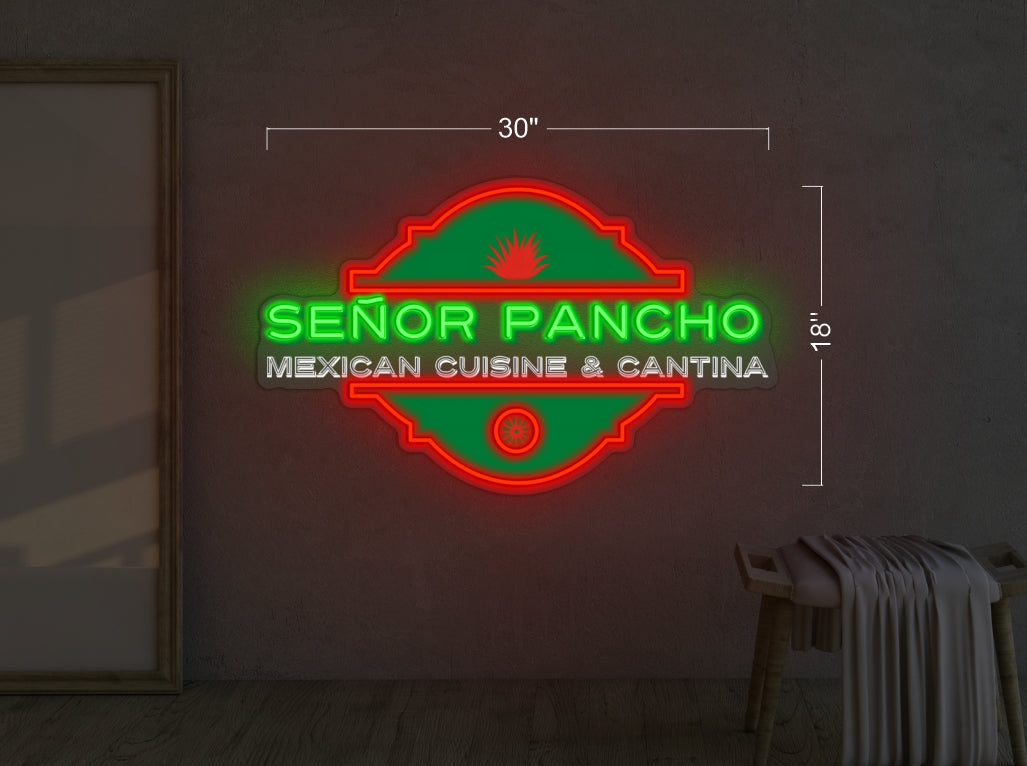 Senor Pancho mexican cuisine & catina | Led Neon Sign