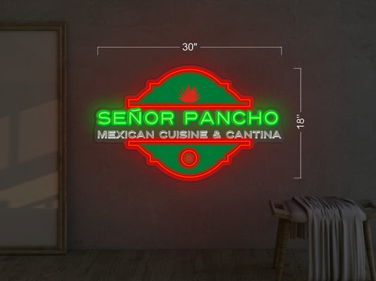 Senor Pancho mexican cuisine & catina | Led Neon Sign