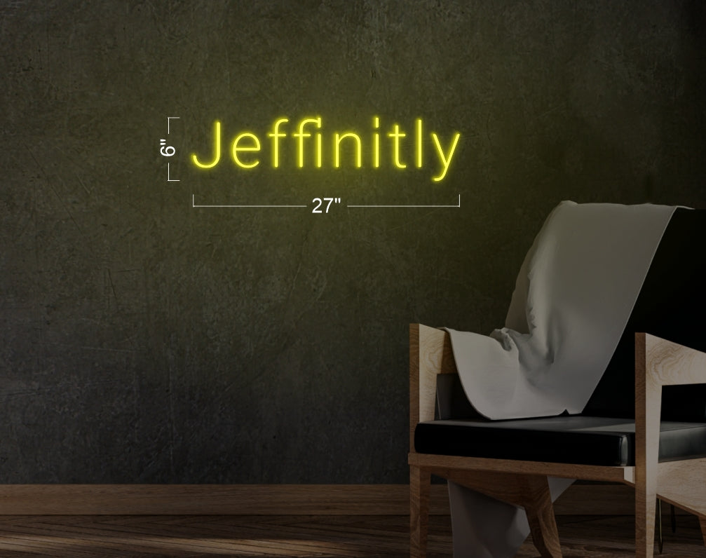 Jeffinitly | Led Neon Sign