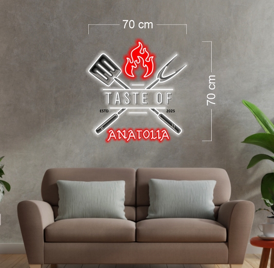TASTE OF ANATOLIA | LED Neon Sign