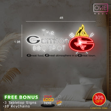 BBQ | LED Neon Sign (2 outdoor use)