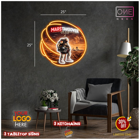 MARS TAKEOVER | Led Neon Sign
