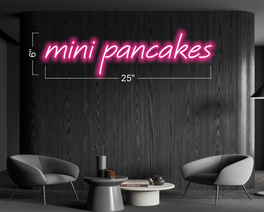 Mini pancakes | LED Neon Sign