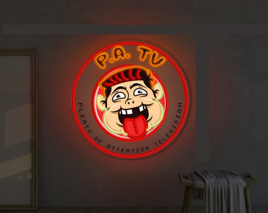 P.A TV | LED Neon Sign