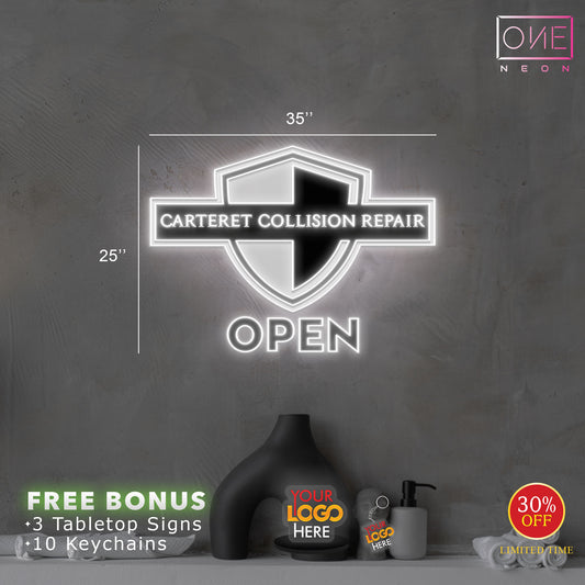 CARTERET COLLISION REPAIR | Led Neon Sign