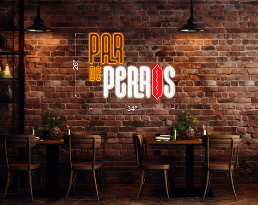 Par De Perros | LED Neon Sign