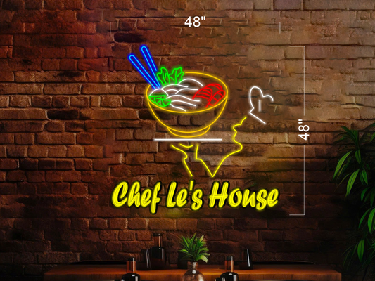 Chef Le's house | LED Neon Sign