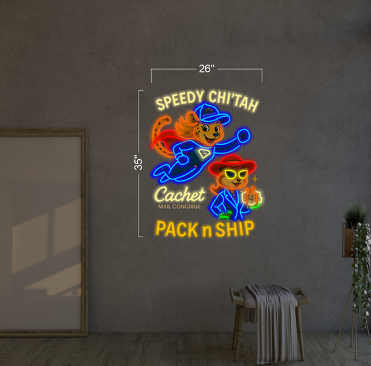 SPEEDY CHI'TAH| LED Neon Sign
