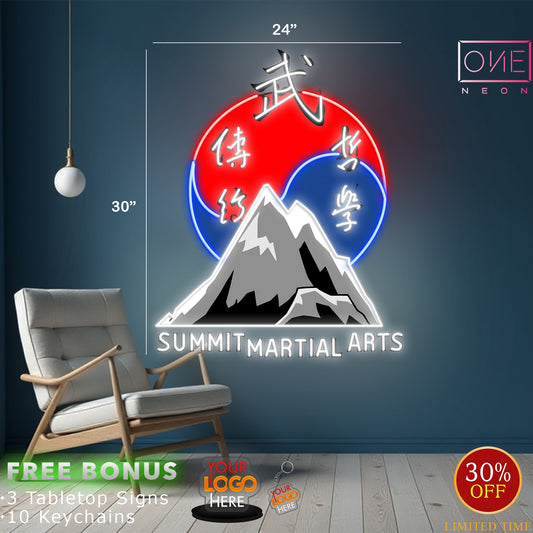 Summit Martial Arts | Led Neon Sign