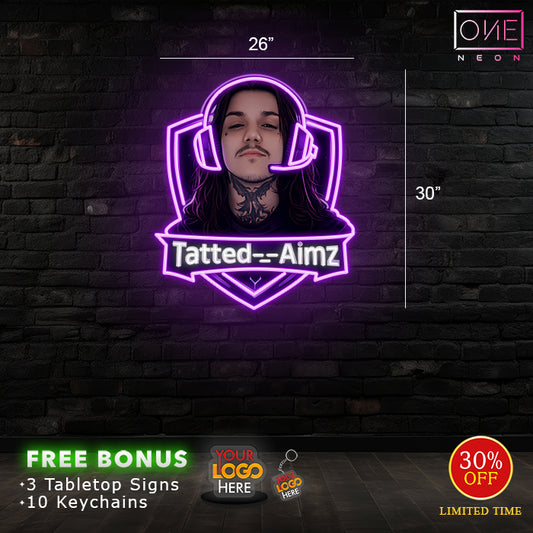 Tatted Aimz | Led Neon Sign