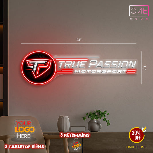 TRUE PASSION MOTORSPORT | Led Neon Sign
