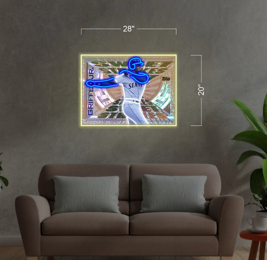 CUSTOM BASEBALL | LED Neon Sign