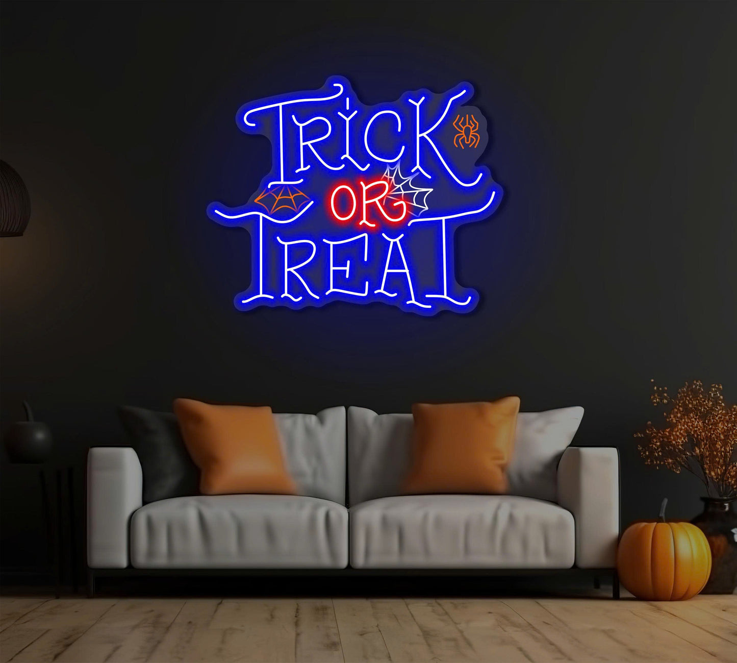 Trick or Treat LED Neon Sign