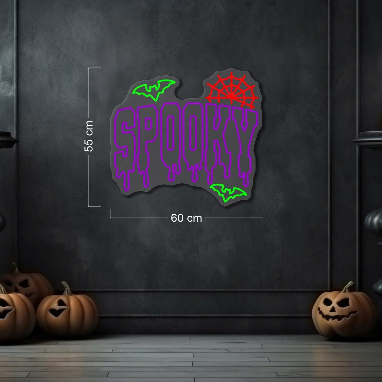 Spooky Halloween LED Neon Sign