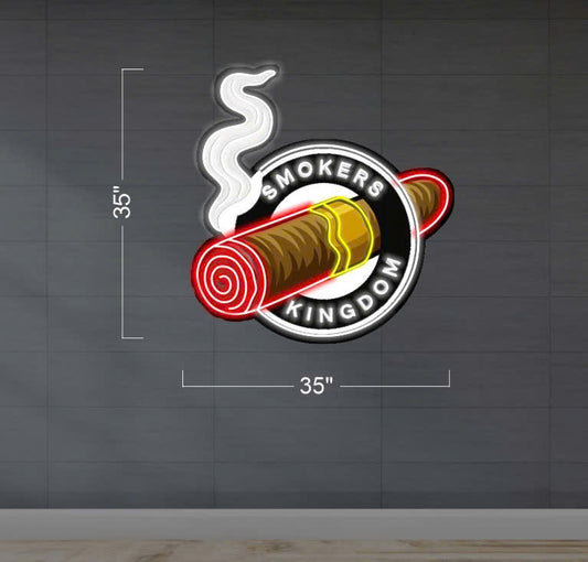 SMOKERS KINGDOM | Led Neon Sign