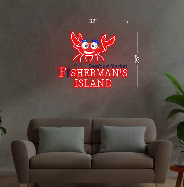 FISHERMAN'S ISLAND | Led Neon Sign