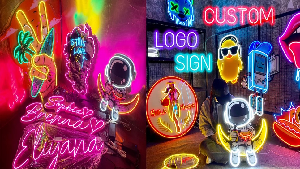 The Process of Ordering a Neon Product, the Time of Receipt, Installat ...