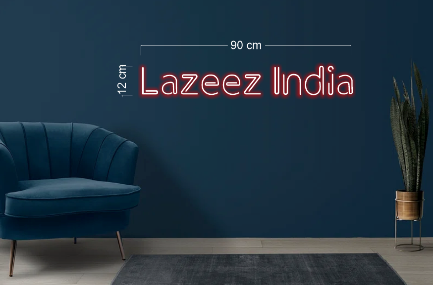 Lazeez india & Milly Billy Pizza | 2 LED Neon Signs