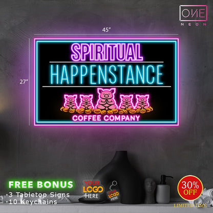 Spiritual happenstance coffee company | Led Neon Sign