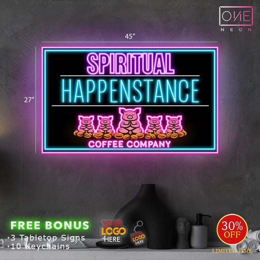 Spiritual happenstance coffee company | Led Neon Sign