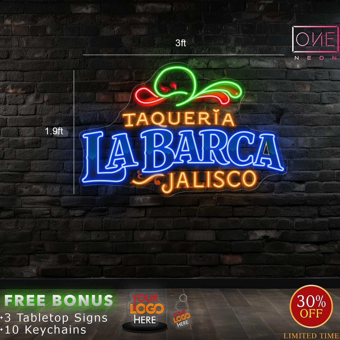 LA BARCA | LED Neon Sign