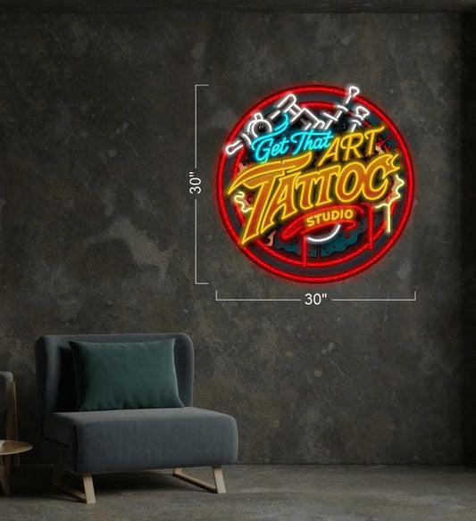 Get That Art TATTOO STUDIO | LED Neon Sign