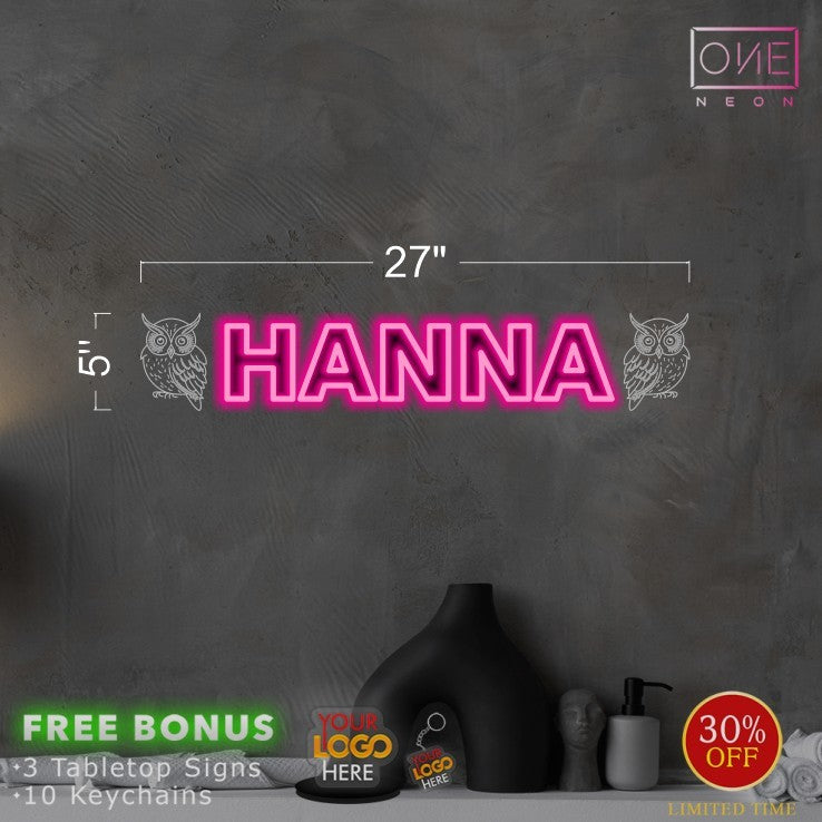 Hanna | Led Neon Sign