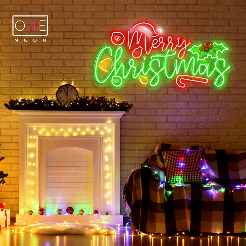 Merry Christmas Artwork Led Neon Sign