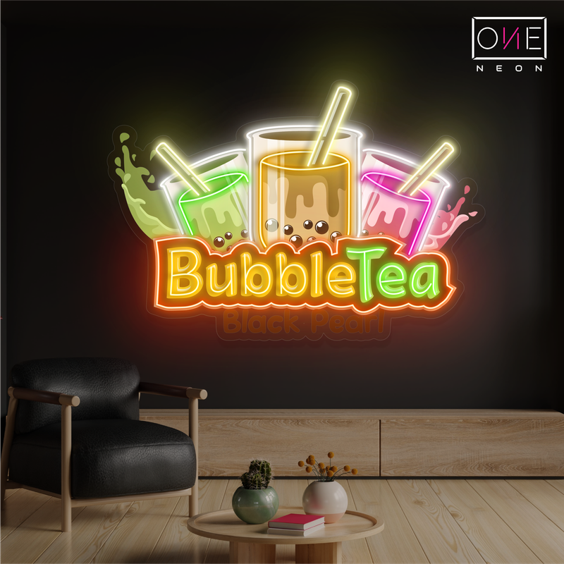 Bubble Tea Bliss Artwork Led Neon Sign