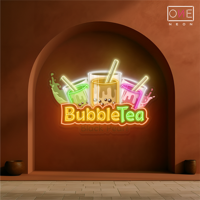 Bubble Tea Bliss Artwork Led Neon Sign