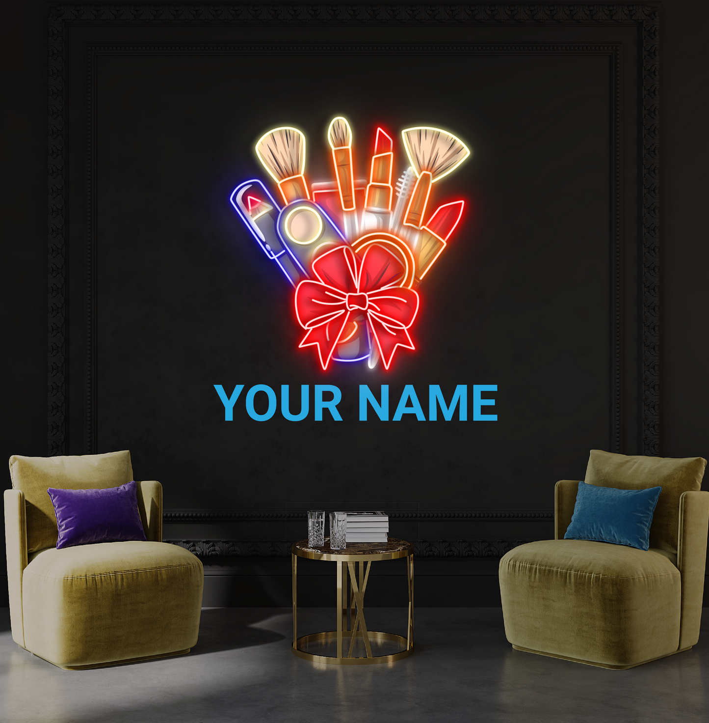 Makeup Magic Artwork Led Neon Sign