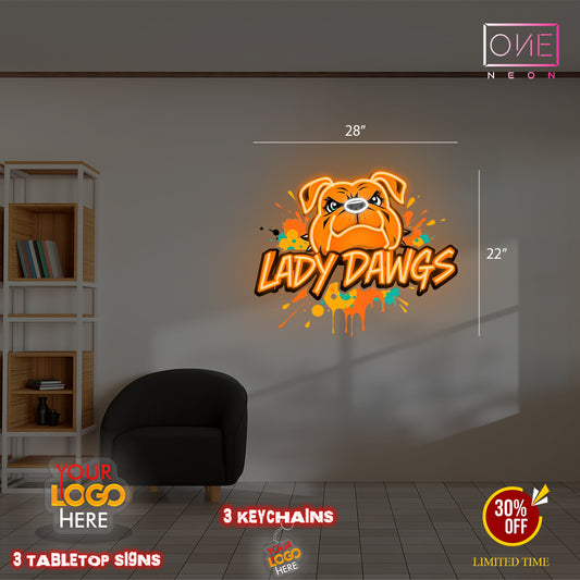 Lady Dawgs | Led Neon Sign