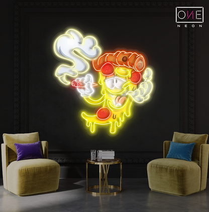 Chill Pizza Artwork Led Neon Sign