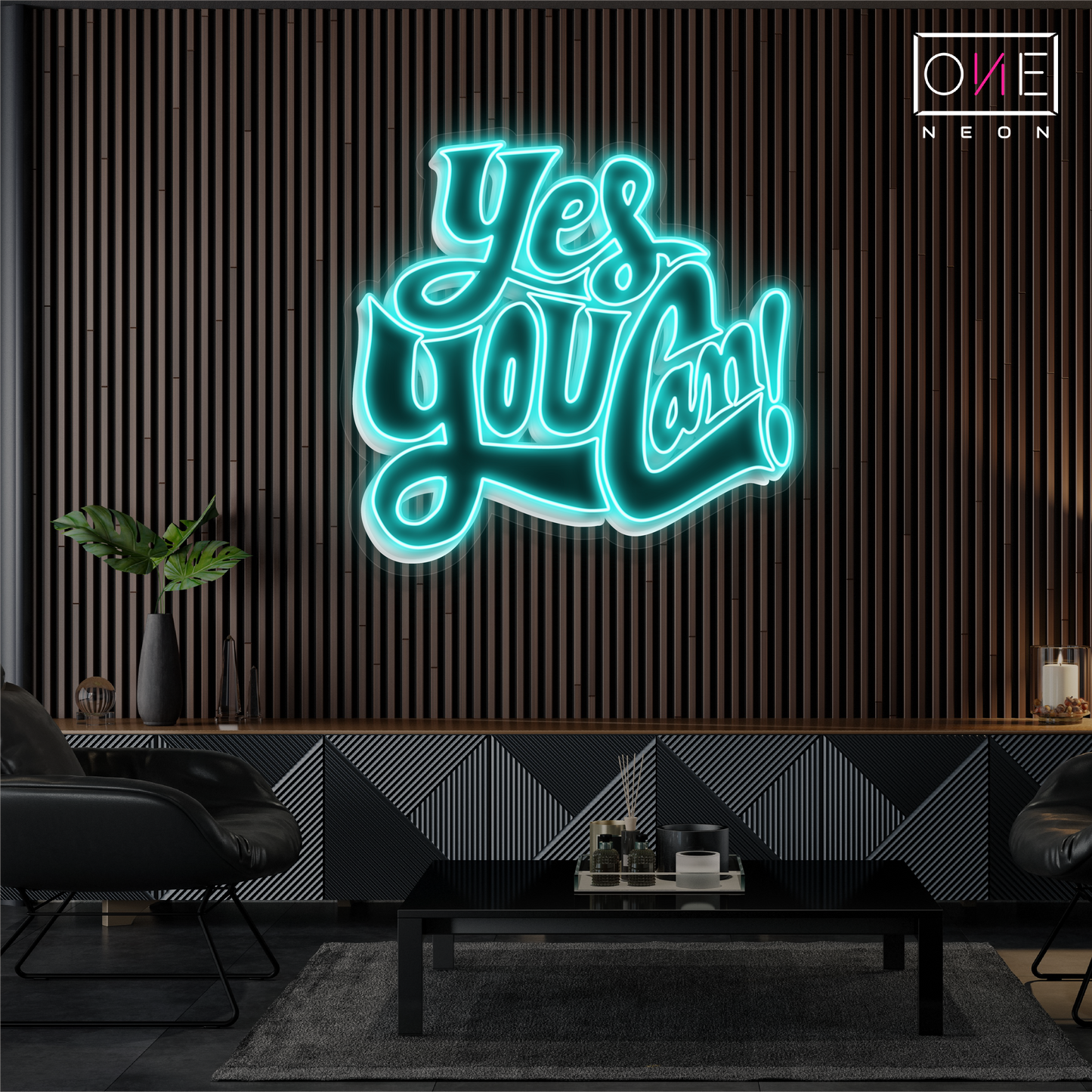 Yes You Can! Artwork Led Neon Sign