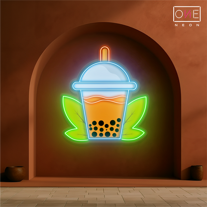 Boba Tea Artwork Led Neon Sign