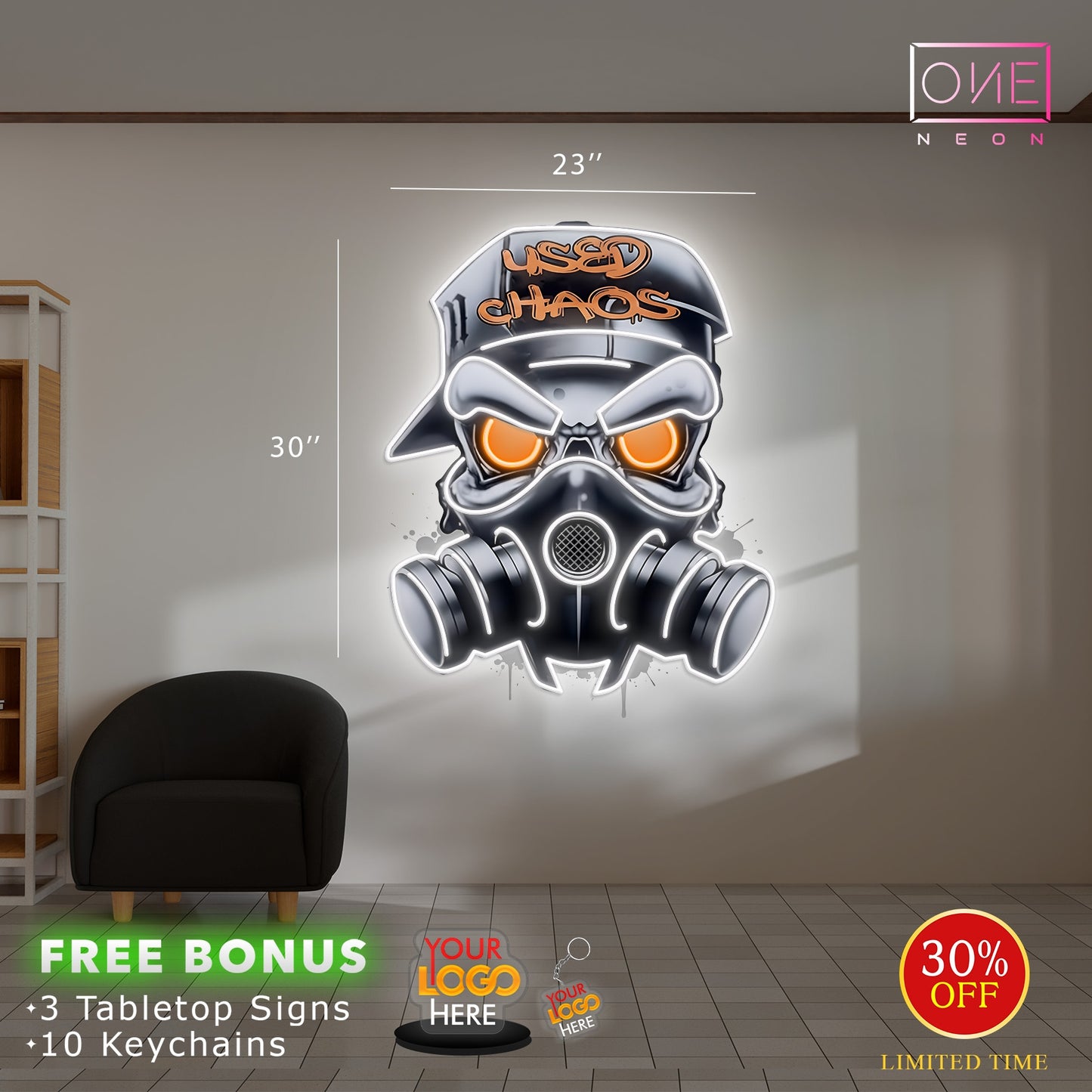 MASK | LED Neon Sign